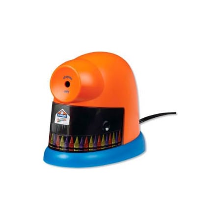 Hunt Mfg. Elmer's CrayonPro Electric Sharpener, School Version, AC-Powered, Orange/Blue 1680